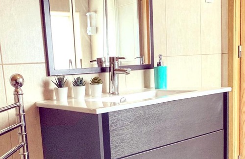 Cantelaes Ski Chalet | 2 bedrooms chalet with lake view and enclosed garden at Vieira do Minho