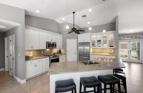 Marco Island House | 2 BLOCK Walk To Beach, Fantastic Poolside SW Exposure, 5 Star Designer Home