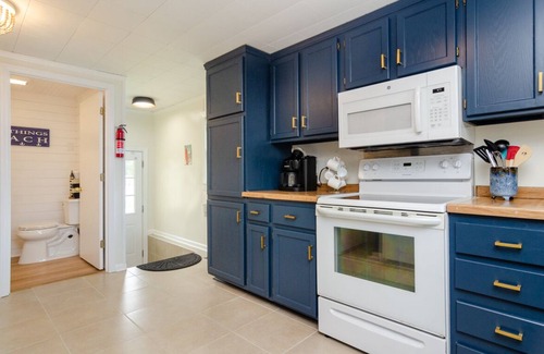Kure Beach House | 2 BR Pet Friendly Home w Fenced Yard!