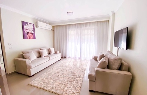 Madinaty Apartment | 2 BR Serviced, Sunny & Modern Apartment in Madinaty with a Private Garden.