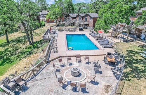 Indian Point Cabin | 2 BR Waterfront Cabin w/Pool + Swim & Boat dock