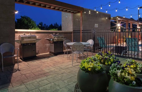 Terry Sanford Apartment | 2 Connecting Suites at a Hotel