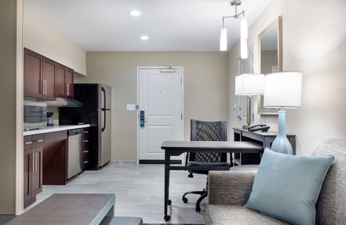 Terry Sanford Apartment | 2 Connecting Suites at a Hotel