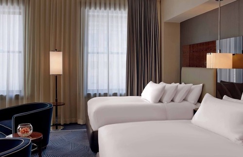 Downtown Dallas Hotel | 2 Double Bed Rooms with Elevated Design Near Dallas Arts & Dining