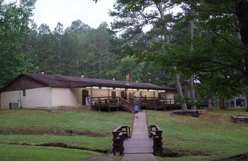 Board Camp Apartment | #2 Farm Charm Kitchenette near Wolf Pen trails, alcohol/smoke-free environment