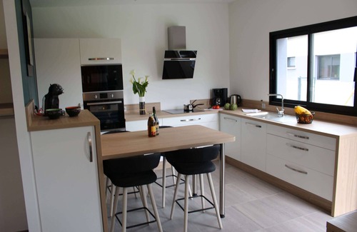 Telgruc-sur-Mer House | 2-Gite 4* NEUF avec SPA intérieur - Jardin clos - mer : Phare de la Jument (2)