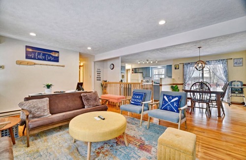 Locust Lake Village House | 2 Homes Sleeps 16 Lakefront Dock Game Rooms Family & Dog Friendly