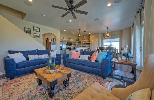 Port Aransas House | 2 Homes, Sleeps 22 | Steps to the Beach, Private Pool, Fire Pit, Balcony Views