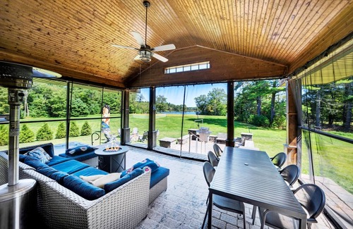 Highland Lake Apartment | 2 Lake Cabins Pool+hottub Game Room 23acs