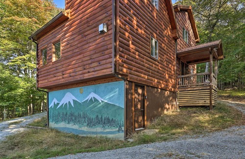 Beech Mountain Cabin | 2 Mi to Beech Mtn Resort: Cabin w/Deck & Grill!