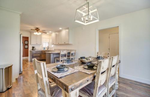 Grove House | 2 Mi to Grand Lake Grove Home with Fenced-In Yard