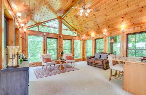 Wears Valley House | 2 Mi to GSMNP Peaceful and Scenic Cabin with Deck
