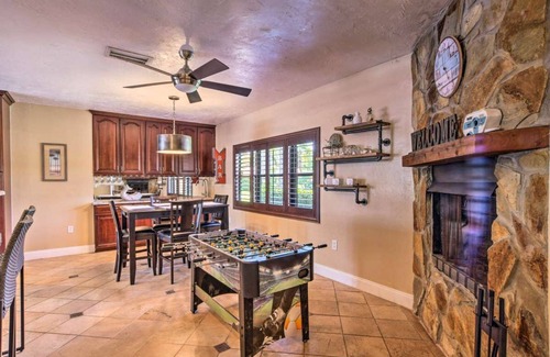 Bonita Shores House | 2 Miles From The Beach! Resort Style Backyard, Pool, Private Tiki Bar & Spa