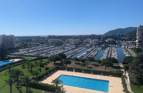 Mandelieu-La-Napoule Apartment | 2 Pieces AU Calme Avec VUE MER