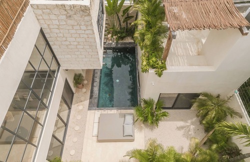 Tulum City Center Villa | 2 Pools, Rooftop Jacuzzi, Guesthouse, BBQ, Near Tulum Beach