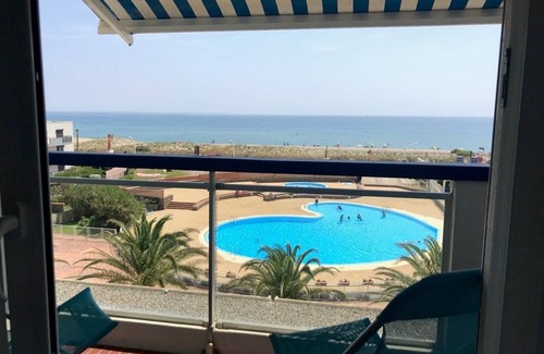 Le Barcares Apartment | 2-room apt + cabin with pool and parking, sleeps 6, near beach - Le Barcarès