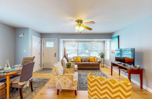 Miller Beach House | 2-story home near the lake & beach with firepit