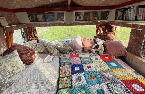 Scarborough Cabin | 2 x Double Bed Glamping Wagon at Dalby Forest