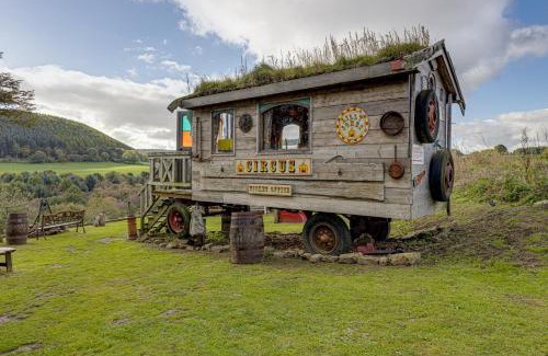 Scarborough House | 2 x Double Bed Glamping Wagon in Dalby Forest