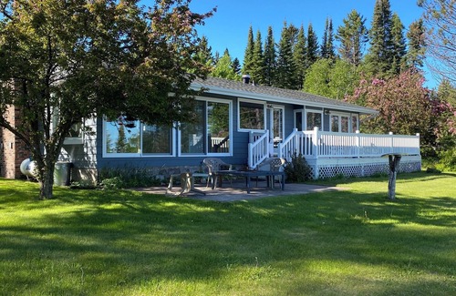 Little Marais House | 200’ of your own private accessible Lake Superior Shore: Stony Shores Retreat