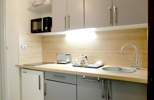 Les Almes Apartment | 200m from ski lifts, 4th floor, tv, ski locker, 16m², Tignes