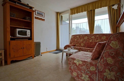 Chamrousse Apartment | 200m from ski slopes, Ground floor, balcony, tv, ski locker, 19m², Chamrousse