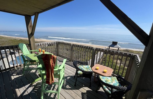 Duck Condo | 2025: Truly Oceanfront. The Penthouse in Duck, has Amazing Ocean Views!