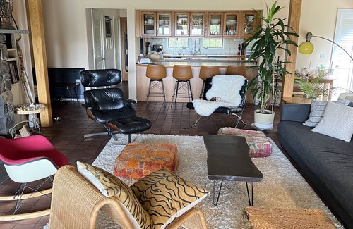 Canaan House | 22 ACRE 7 BR PRIVATE ESTATE WITH POOL, GUEST HOUSE AND SWEEPING BERKSHIRES VIEW