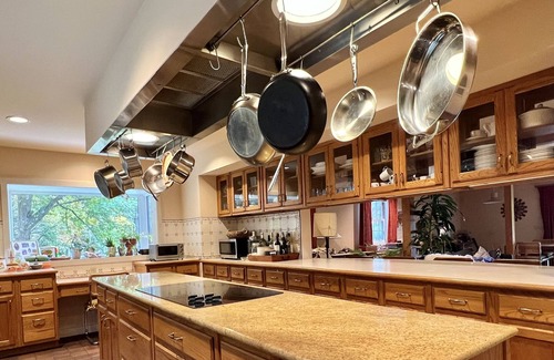 Canaan House | 22 ACRE 7 BR PRIVATE ESTATE WITH POOL, GUEST HOUSE AND SWEEPING BERKSHIRES VIEW