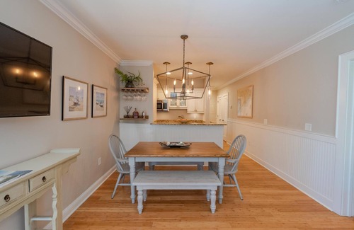 West Beach Village Condo | 2276 Shipwatch: 2BR Condo, Valuable Bike Credit, Steps from Beach