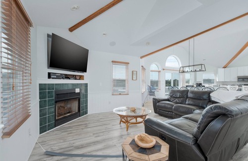 Pine Island House | 2310 - Aegean Breeze, Nice Corolla Home Complete with Amenities Including Private Blue Lagoon Pool