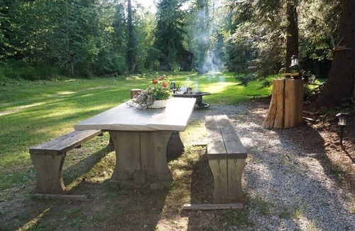 Sandpoint Apartment | 24' Diameter authentic Tipi just north of Sandpoint, Idaho