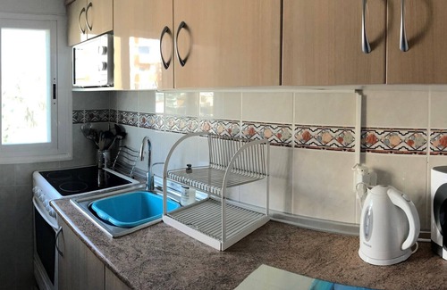 Torrox Costa Apartment | 25 metres to the beach, great sea view and overlooking beautiful pool & gardens