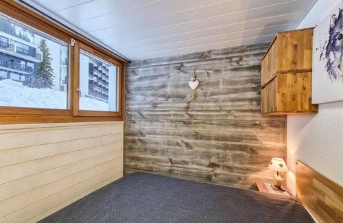 Flaine Apartment | 250m from ski slopes, 2nd floor, view ski slopes, balcony, tv, ski locker, 37m², Flaine