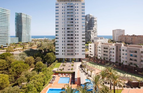 Diagonal Mar i el Front Maritim del Poblenou Apartment | 252 Exclusive Beachfront Penthouse w/Pool I