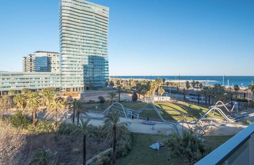 Diagonal Mar i el Front Maritim del Poblenou Apartment | 274 - Beach Apartment w/Pool III