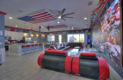 Kissimmee House | 28 Bedrooms Sports & Safari Bowling Mansions, SIDE BY SIDE, Sleep 80