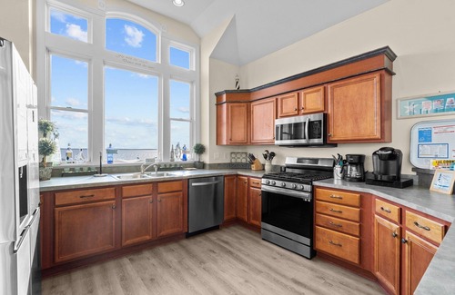 Carolina Dunes House | 2820 - Dabbling Duck, Fun Duck vacation home with panoramic sound views and breathtaking sunsets