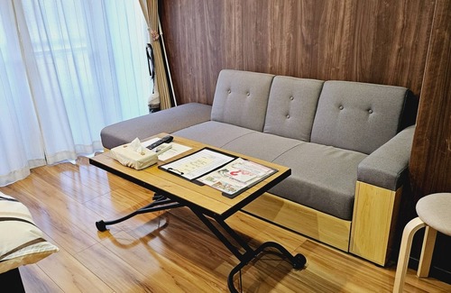 Nakagyo Ward Apartment | 2B1 double bed 1 sofa bedkitchen/Kyoto Kyōto