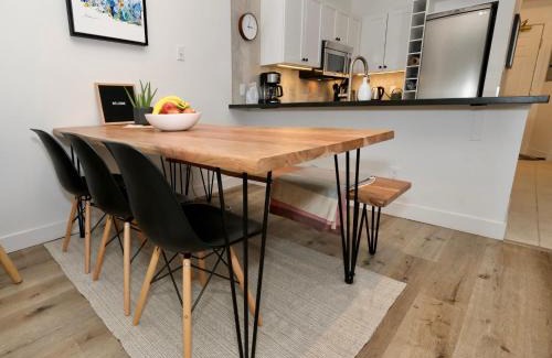 Village North Apartment | 2BR 2BA Whistler Escape with Newly Renovated Hot Tub, Steps from Olympic Rings Shops and Cafes - Relax in Comfort and Enjoy the Perfect Getaway in the Heart of the Village