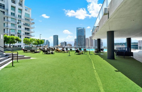 Downtown Miami Apartment | 2BR Condo with Ocean Views, Near Cruise Port, Arena & Bayfront Park