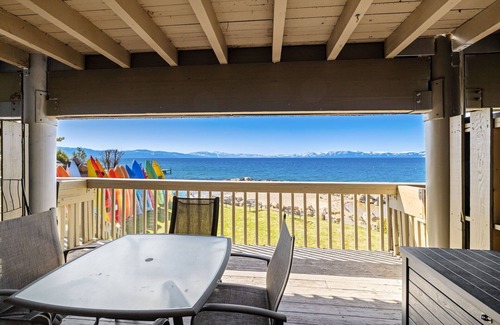 Tahoya Shores Condo | 2BR Lakefront Tahoe Condo w/2 balconies, close to Northstar!