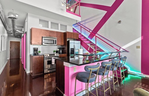 Atlantic Station Area Apartment | 2BR Loft Steps from Shops & Eats
