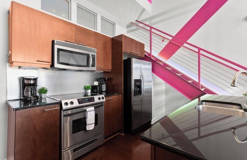 Atlantic Station Area Apartment | 2BR Loft Steps from Shops & Eats