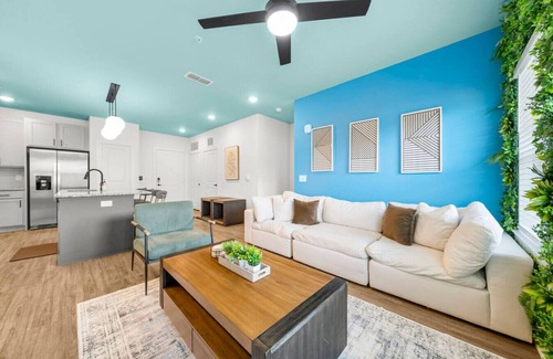 Upper Grand Lagoon Apartment | 2BR PCB Paradise | Pool Gym Beach Access!