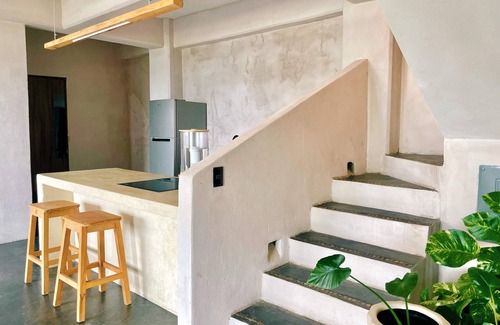 Santa Maria Apartment | 2BR Penthouse | Private Roof Deck | AC | Daily Clean