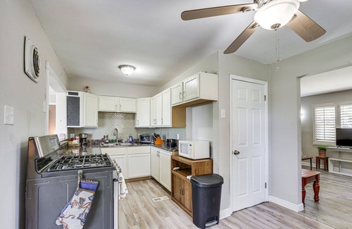 Airport Township House | 2BR Retreat with Fire Pit Close To Downtown STL