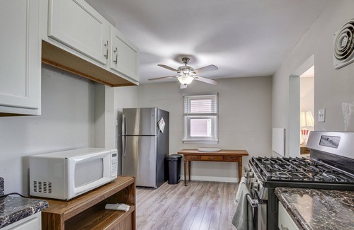 Airport Township House | 2BR Retreat with Fire Pit Close To Downtown STL