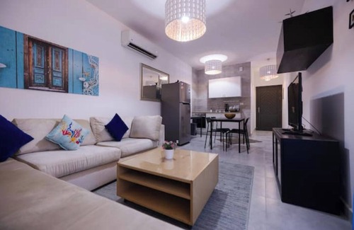 Ain Sokhna Apartment | 2BRs Direct on Pool View Free beach Access Einbay