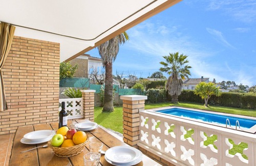 Lloret Blau Villa | 2FIN01 - Cozy 3-bedroom house with garden and private pool located in a quiet residential area